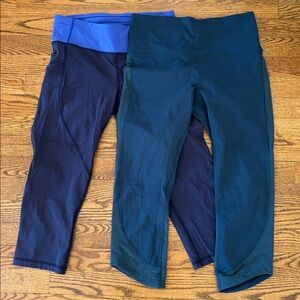 Bundle of Lululemon Capri leggings